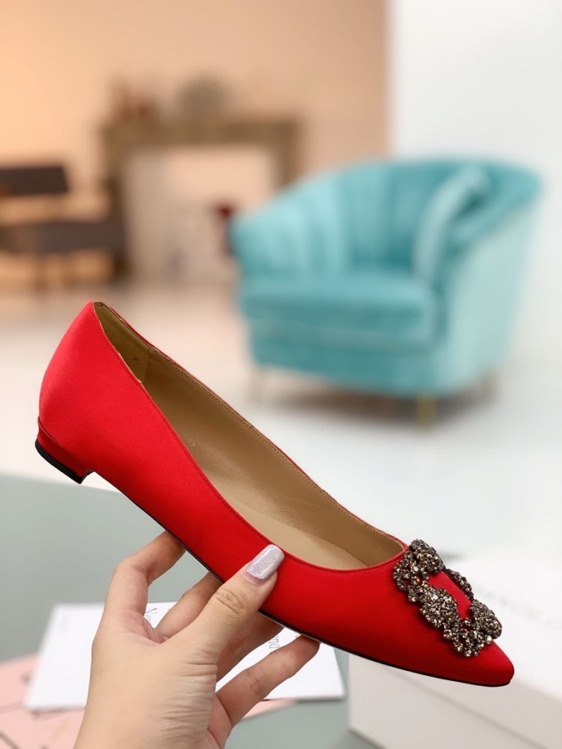 Manolo Blahnik flat shoes